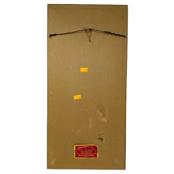 1977 Four Seasons Cross-Stitch Church Barn Trees Professional Framed - Picture 9 of 9